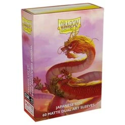 Dragon Shield Matte Japanese DUAL Mini-Size Sleeves - Year Of The Wood Dragon - 60ct