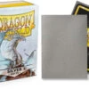 Dragon Shield Matte Standard-Size Sleeves - Silver - 100ct