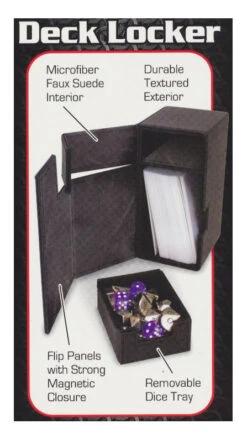 BCW Deck Locker LX - Black