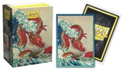 Dragon Shield Brushed Art Standard-Size Sleeves - The Great Wave - 100ct