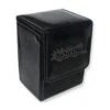 Konami Yu-Gi-Oh ION BLACK LEATHER DECK BOX -CardGameMania Konami Black Leather Deck Box