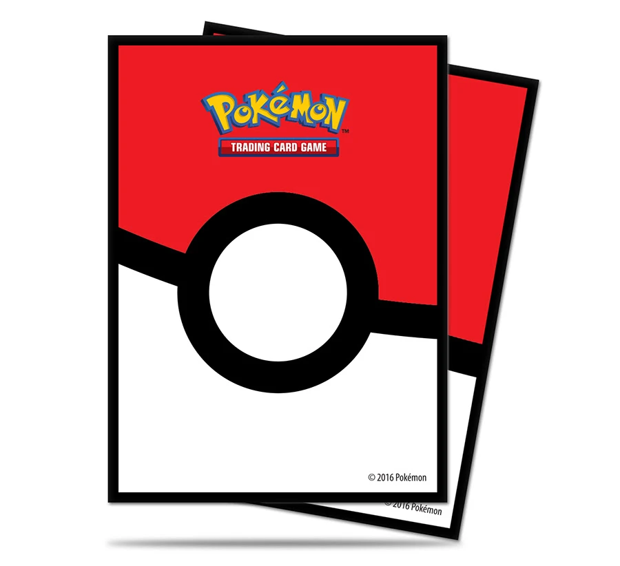 Ultra Pro Standard Size Pokemon Sleeves - Pokeball - 65ct 3 Ultra Pro Standard Size Pokemon Sleeves - Pokeball - 65ct