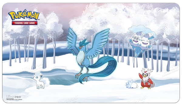 Ultra Pro Pokemon Frosted Forest Playmat 3 Ultra Pro Pokemon Frosted Forest Playmat
