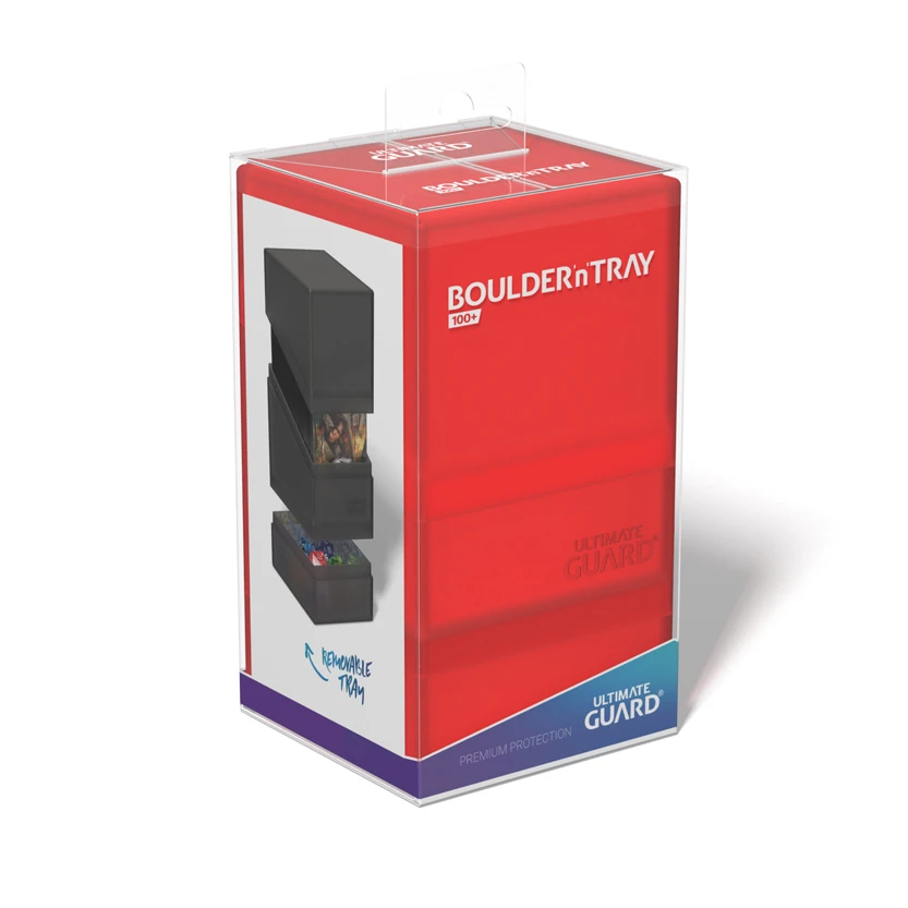 Ultimate Guard - Boulder’n’Tray 100+ Deck Case - Ruby 3 Ultimate Guard - Boulder’n’Tray 100+ Deck Case - Ruby