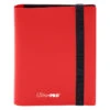 Ultra Pro - 4-Pocket Eclipse Apple Red PRO-Binder -CardGameMania UPR NewColors SleevesPROBinders 12 PROBinder 2Pocket AppleRed