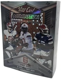 2023 Wild Card Alumination Draft Picks Football Hobby Box