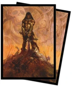 Ultra Pro Standard Size Frank Frazetta Sleeves - "Barbarian" - 100ct