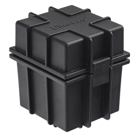 Ultra Pro Black Box - Stackable & Waterproof Deck Box 4 Ultra Pro Black Box - Stackable & Waterproof Deck Box - Image 2