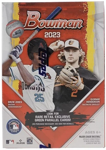 2023 Bowman MLB Baseball BLASTER/VALUE Box 3 2023 Bowman MLB Baseball BLASTER/VALUE Box