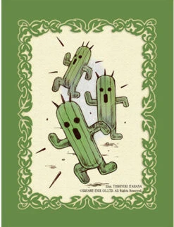 Final Fantasy TCG "Chocobo's Crystal Hunt Cactuar" Standard-Size Sleeves - 60ct