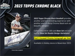 2023 Topps Chrome BLACK MLB Baseball Hobby 12-Box CASE 8 2023 Topps Chrome BLACK MLB Baseball Hobby 12-Box CASE -CardGameMania chrome20black201 1