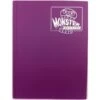 Monster Protectors 9-Pocket Binder - Matte Coral Purple