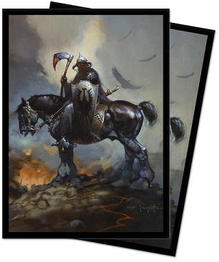 Ultra Pro Standard Size Frank Frazetta Sleeves - "Death Dealer" - 100ct 3 Ultra Pro Standard Size Frank Frazetta Sleeves - "Death Dealer" - 100ct