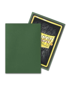 Dragon Shield Matte Standard-Size Sleeves - Forest Green - 100ct
