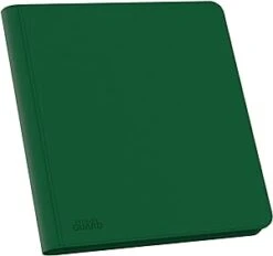 Ultimate Guard 12-Pocket QuadRow Zipfolio - Xenoskin Green