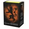 Dragon Shield Brushed Art Standard-Size Sleeves - Game Of Thrones House Lannister -CardGameMania lannister20sleeves