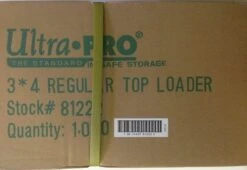 Ultra Pro LIGHT Top Loader CASE (1000 Toploaders)