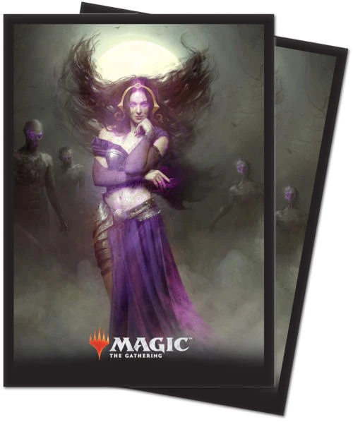 Ultra Pro Standard Size MTG M19 Sleeves "Liliana, Untouched By Death" - 80ct 3 Ultra Pro Standard Size MTG M19 Sleeves "Liliana, Untouched By Death" - 80ct
