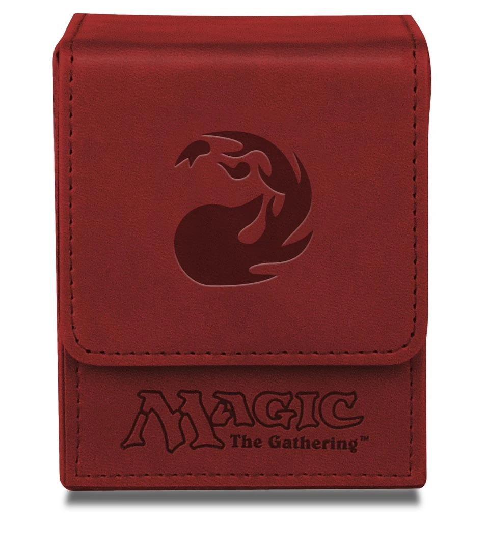 Ultra Pro MTG Mana Flip Deck Box - Red 3 Ultra Pro MTG Mana Flip Deck Box - Red