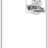Monster Protectors 9-Pocket Binder - Matte White W/ Black Pages -CardGameMania monster20920pocket20white20fixed
