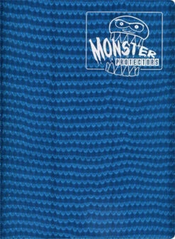 Monster Protectors 9-Pocket Binder - Holo Blue