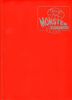Monster Protectors 9-Pocket Binder - Matte Red