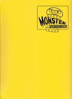 Monster Protectors 9-Pocket Binder - Matte Yellow