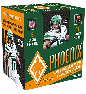 2022 Panini Phoenix NFL Football Hobby Box 3 2022 Panini Phoenix NFL Football Hobby Box