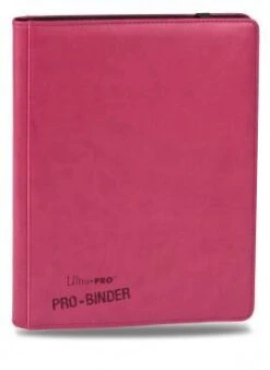 Ultra Pro Premium 9-Pocket PRO-Binder - Bright Pink