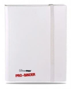 Ultra Pro 9-Pocket PRO-Binder White-on-White