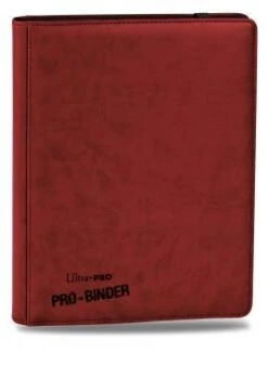 Ultra Pro Premium 9-Pocket PRO-Binder - Red