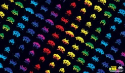Turn One Space Invaders "Rainbow Attack" Playmat