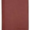 Ultra Pro Zippered Suede 4-Pocket PREMIUM Pro-Binder - Ruby