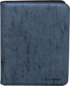Ultra Pro Zippered Suede 9-Pocket Pro-Binder - Sapphire