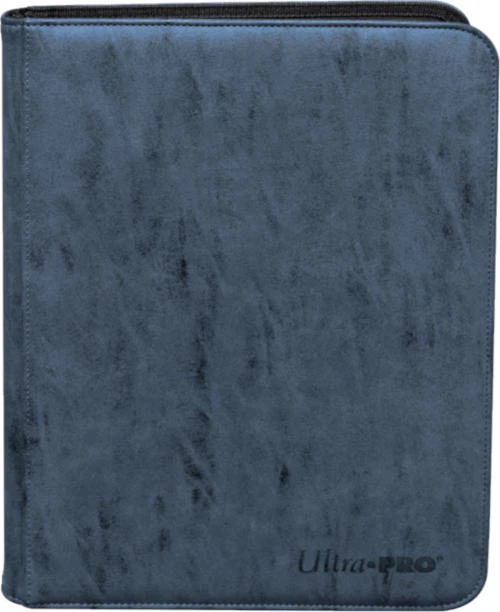 Ultra Pro Zippered Suede 9-Pocket Pro-Binder - Sapphire 3 Ultra Pro Zippered Suede 9-Pocket Pro-Binder - Sapphire