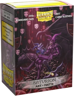 Dragon Shield Matte Art Standard-Size Sleeves - Saturion (Portrait) 100ct