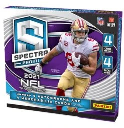 2021 Panini Spectra NFL Football Hobby Box