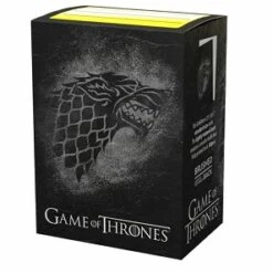 Dragon Shield Brushed Art Standard-Size Sleeves - Game Of Thrones House Stark