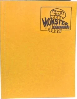 Monster Protectors 9-Pocket Binder - Matte Sunflower Orange