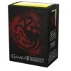 Dragon Shield Brushed Art Standard-Size Sleeves - Game Of Thrones House Targaryen -CardGameMania targaryen20sleeves