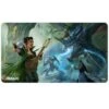 Ultra Pro: D&D Adventures In The Forgotten Realms Playmat - The Party Fighting Blue Dragon -CardGameMania the20party20fighting