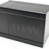 Boxgods Titan Solid Black Deck Box -CardGameMania titan20black