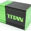 Boxgods Titan Black & Green Deck Box -CardGameMania titan20green