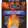 Max Protection Tournament Standard Size Blue Sleeves - 100ct -CardGameMania tournament20blue