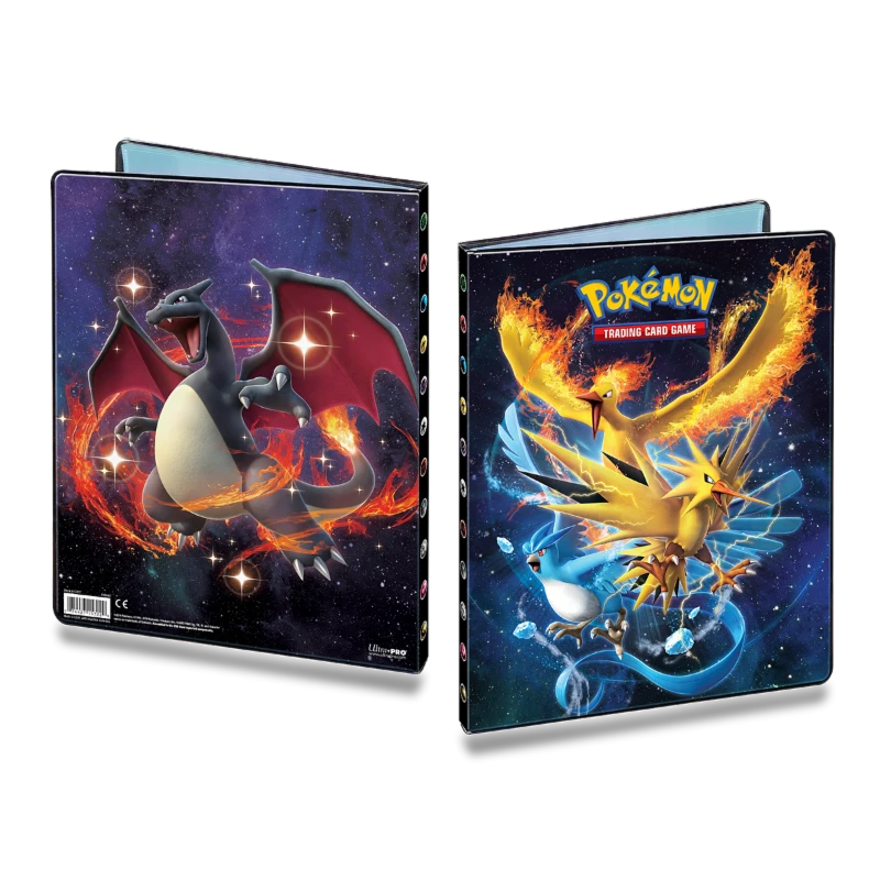 Ultra Pro Pokemon Sun & Moon Hidden Fates 9-Pocket Portfolio - Legendary Birds/Charizard 3 Ultra Pro Pokemon Sun & Moon Hidden Fates 9-Pocket Portfolio - Legendary Birds/Charizard