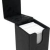 Ultra Pro Alcove TOWER Deck Box - Suede Jet 2 Ultra Pro Alcove TOWER Deck Box - Suede Jet -CardGameMania up alcovetower suedejet